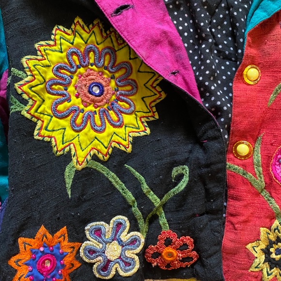 gorgeous anage patchwork jacket - Picture 4 of 4